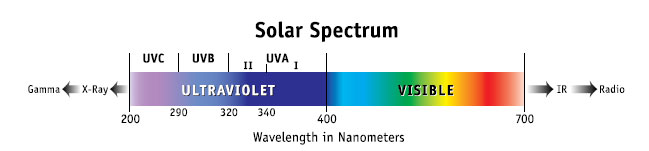 Solar Light Spectrum